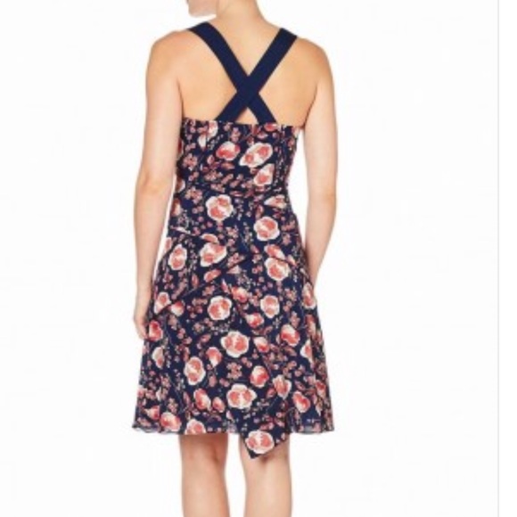NWT Adrianna Pappel floral dress size 10 - Picture 2 of 5